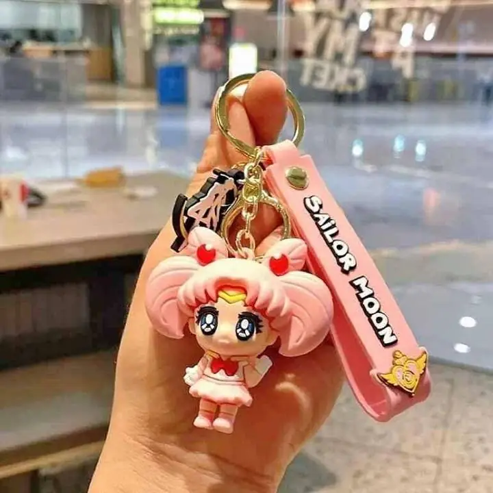 Sailor Chibi Moon Llavero Goma Silicona 6cm Anime Sailor Moon Accesorios S0002