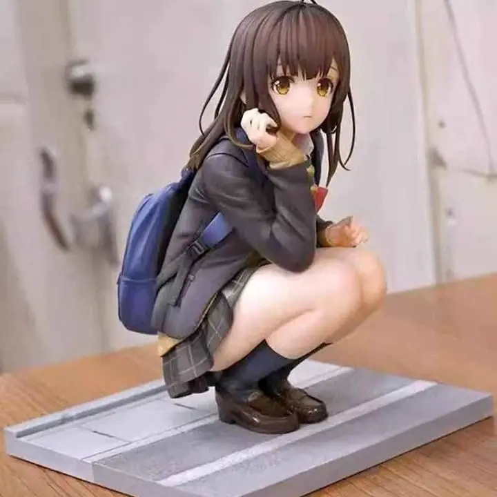 Sayu Ogiwara Figura 15cm en Caja Anime Hige wo Soru A4220