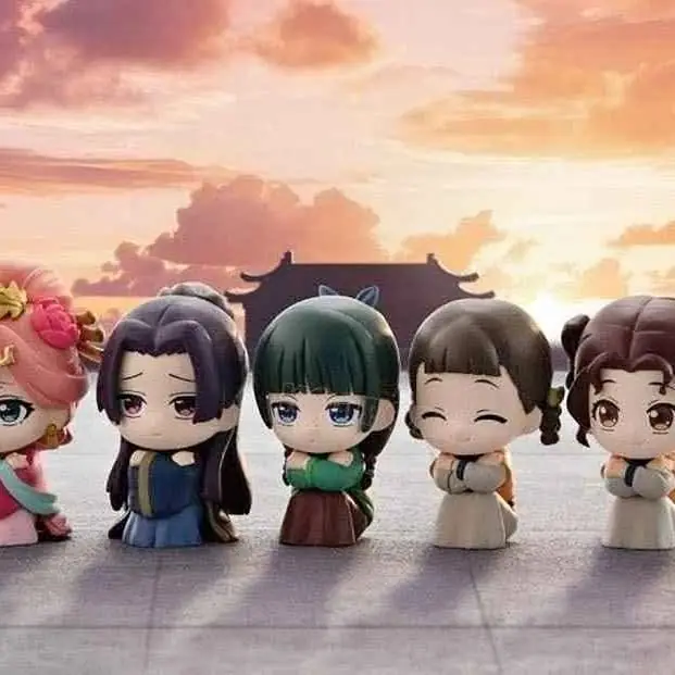 Kusuriya no Hitorigoto Set X 5 Figuras 9cm en Caja Anime los diarios de la boticaria A4781