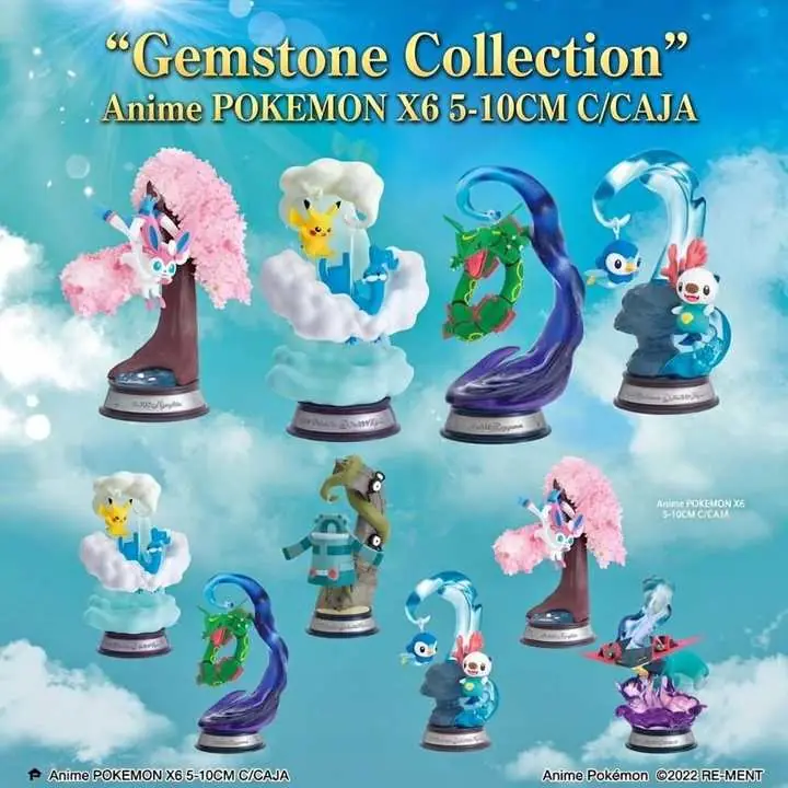 Set x6 Figuras Pokémon Swing Vignette Collection 2 - 5-10cm con Caja P5243