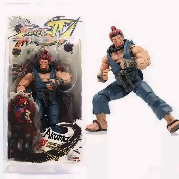 Akuma Figura de Acción 17cm en Blíster Videojuegos Street Fighter 4 G8665