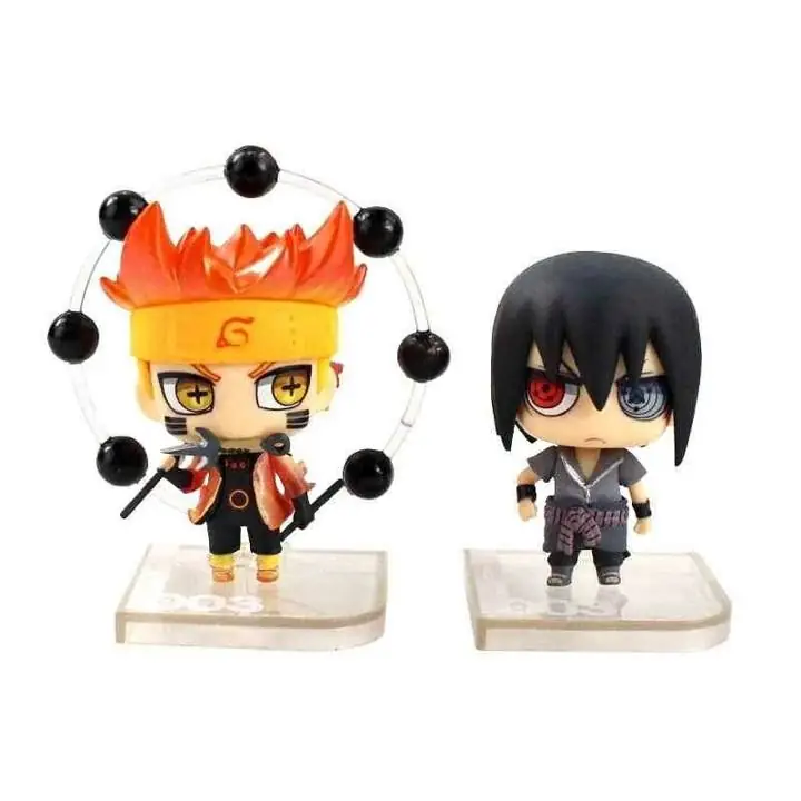 Naruto & Sasuke Set X 2 Figuras 10cm en Bolsa Anime Naruto NR985
