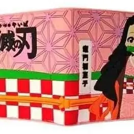 Billetera Demon Slayer 10x22cm 4 Modelos Distintos Tomioka, Zenitsu, Nezuko, Inosuke K0072