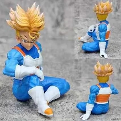 Trunks SSJ Sentado Figura 13cm en Bolsa Anime Dragon Ball Z D3422