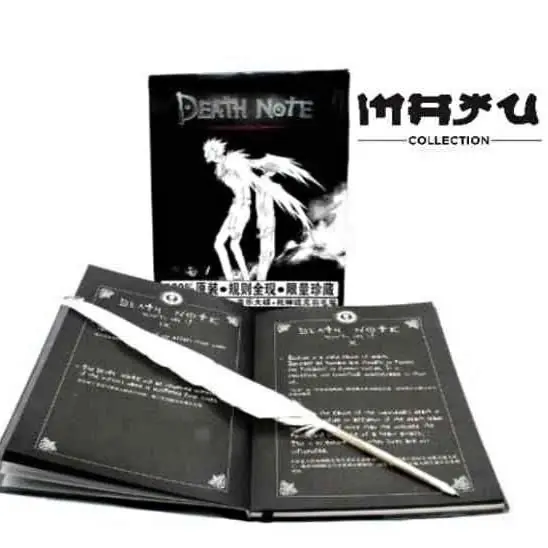 Death Note Libreta + Pluma Cosplay Anime Accesorios AV034
