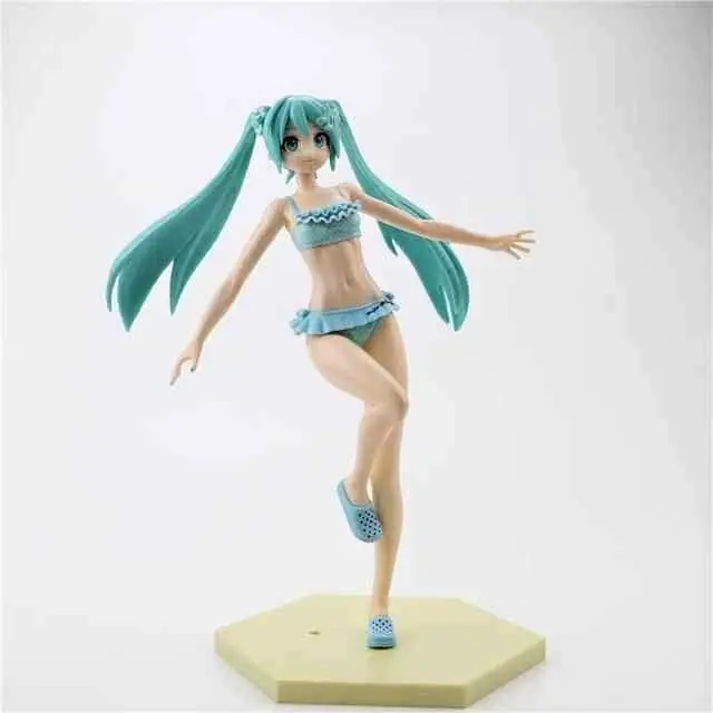 Miku Hatsune Bikini Figura 23cm en Bolsa Anime M1254
