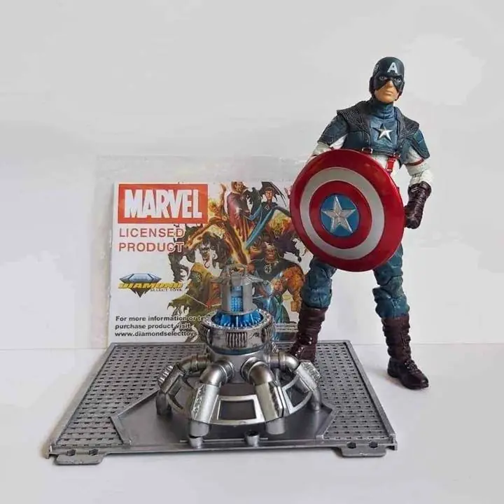 Capitán América Figura de Acción 17cm en Bolsa Diamond Marvel Select 2012 Superhéroes S5133