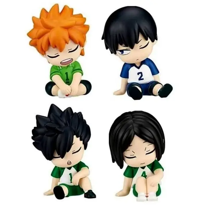Hinata Kageyama Kozume Kuroo Anime Haikyuu! Set X 4 figuras 5cm en Caja A5469