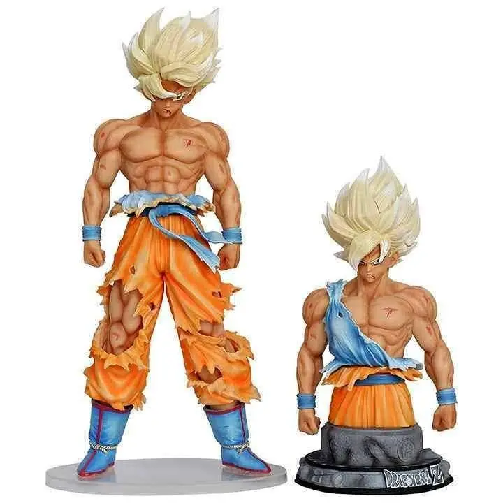 Goku SSJ Figura 42 y 29cm en Caja Anime Dragon Ball Z D2878