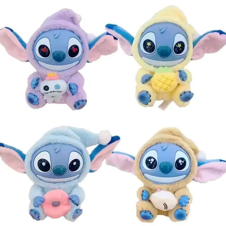 Stitch Miniso Figura 10cm en Bolsa sin Caja $ X C/U 4 Colores distintos S0261