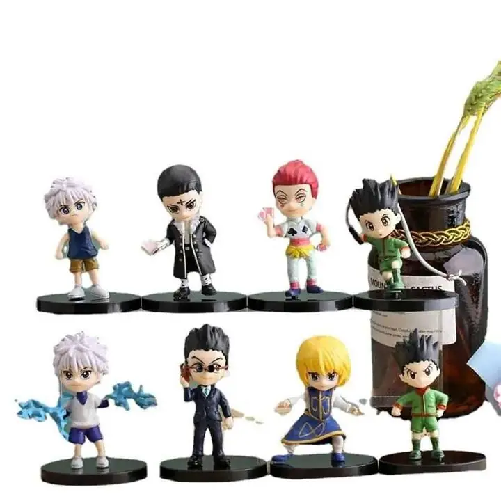 Hunter X Hunter Set X 8 Figuras 7cm en Bolsa Anime H1988