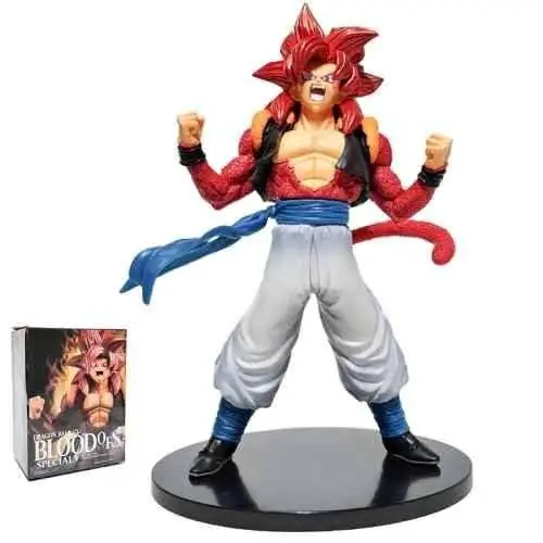 Gogeta Fase 4 Figura 20cm en Caja Anime Dragon Ball GT Blood of Saiyans D 1156