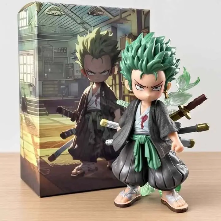 Zoro Roronoa Figura 15cm en Caja Anime One Piece L3263