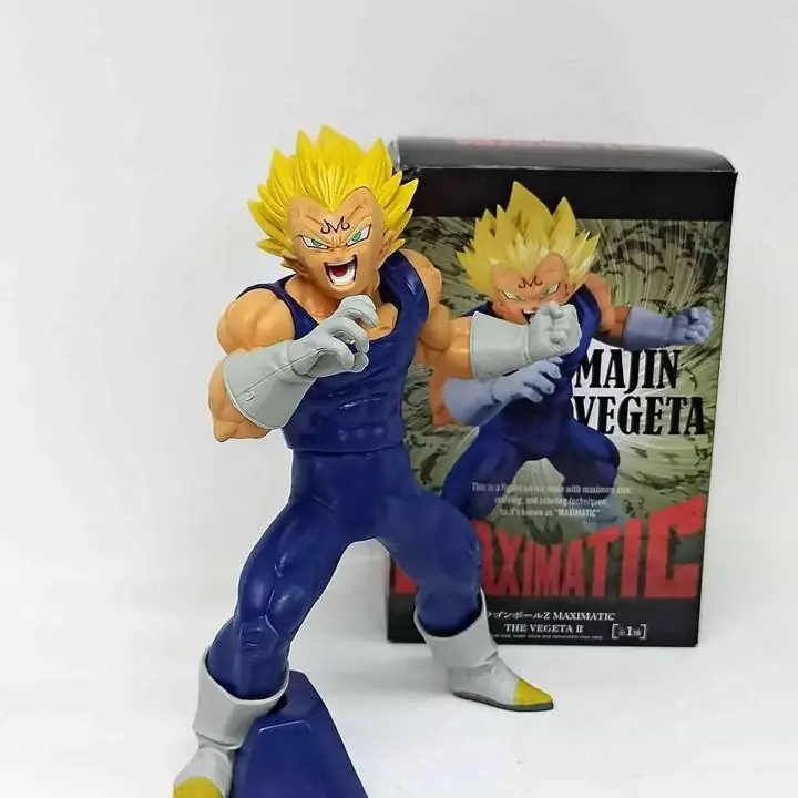 Majin Vegeta Figura 21cm en Caja Anime Dragon Ball Z D1710