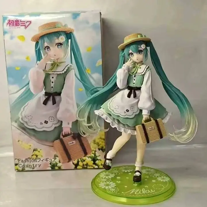 Hatsune Miku (Country Ver.) Figura 19cm en Caja Anime VocaloId M4961