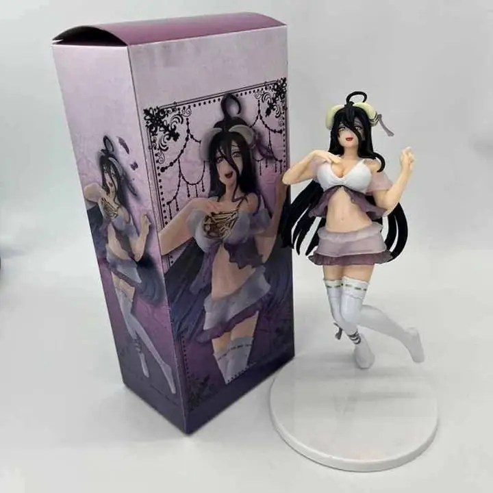 Albedo Figura 19cm en Caja Anime Overlord A2558