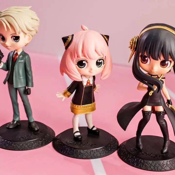 Loid - Anya - Yor Set X 3 Figuras 15cm en Bolsa Anime Spy X Family S1579