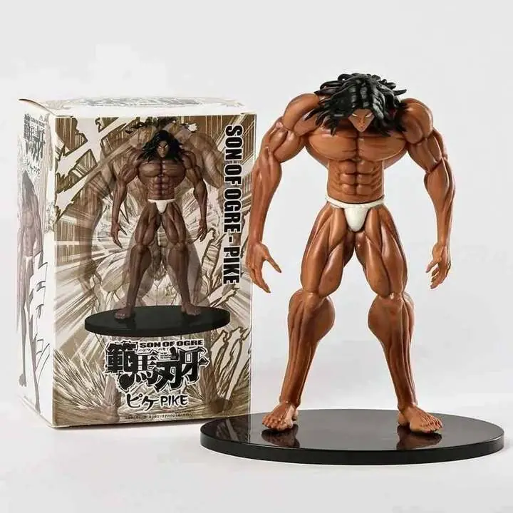 Pike Figura 21cm en Caja Anime Hanma Baki Son of the Ogre A2729