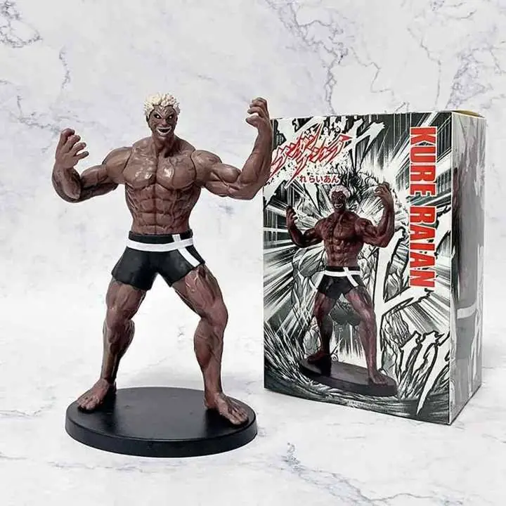 Kure Raian Figura 19cm en Caja Anime Baki A3154
