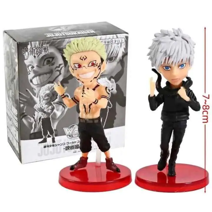 Satoru Gojo & Sukuna Set X 2 Figuras en Caja Anime Jujutsu Kaisen J3911