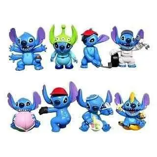 Lilo & Stitch Set X 8 Figuras 6cm en Bolsa Disney A4082