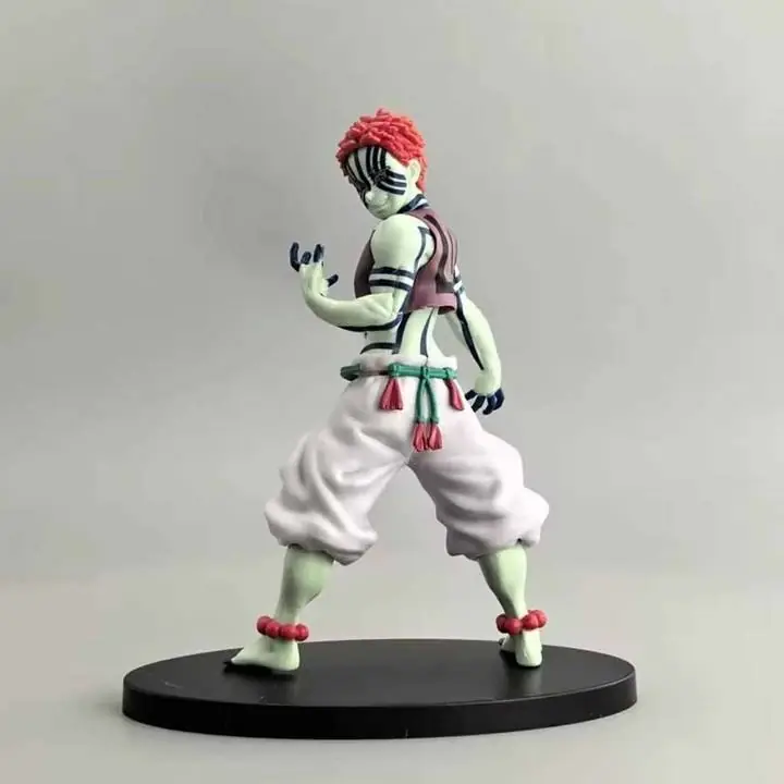Figura Akaza Demon Slayer Kimetsu No Yaiba 19cm Luna Superior K5269