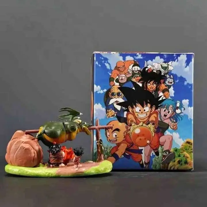 Goku & Yajirobe Cocinando a Cymbal Figura 11 6 7cm en Caja Anime Dragon Ball D3571