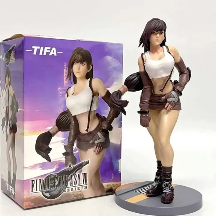 Tifa Lockhart Figura 25cm en Caja Videojuego Final Fantasy VII G4860