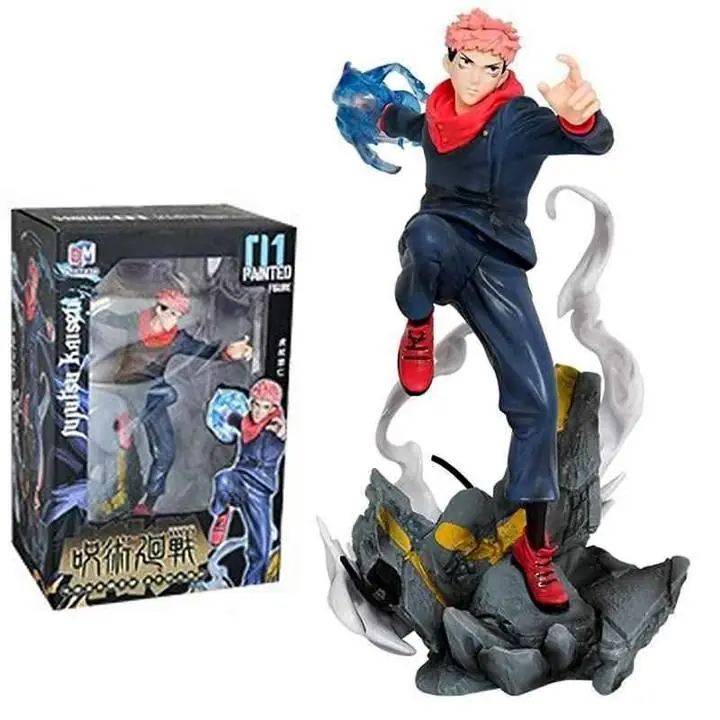 Yuji Itadori Figura 30cm en Caja Anime Jujutsu Kaisen J4222