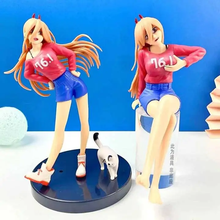 PowerSet X 2 Figuras 16cm en Bolsa Anime Chainsaw Man C2330