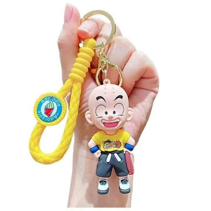 Krilin Llavero de Goma 5cm Anime Dragon Ball Z