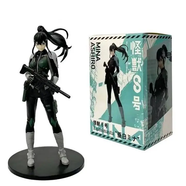 Mina Ashiro Figura 18cm en Caja Anime Kaiju No.8 A3388