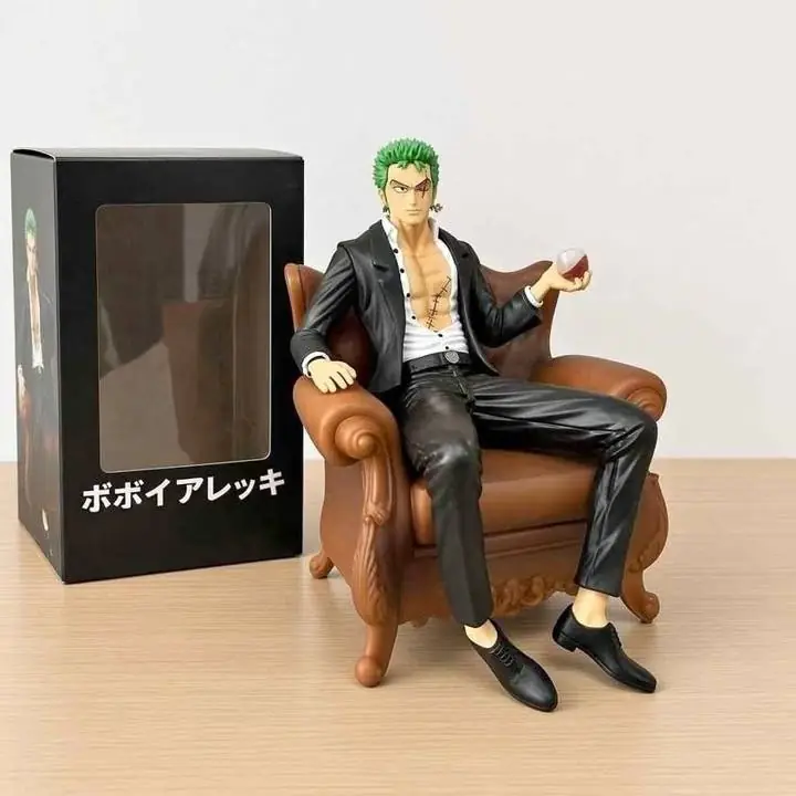 Zoro Roronoa Figura 15cm en Caja Anime One Piece L4261