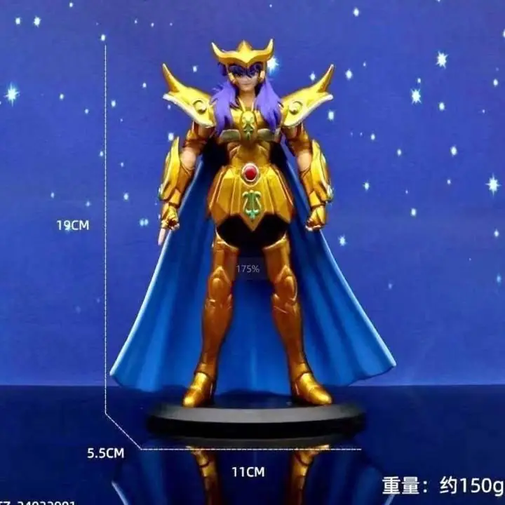 Milo Caballero Dorado Escorpión Figura 19cm en Bolsa Anime Saint Seiya S5477