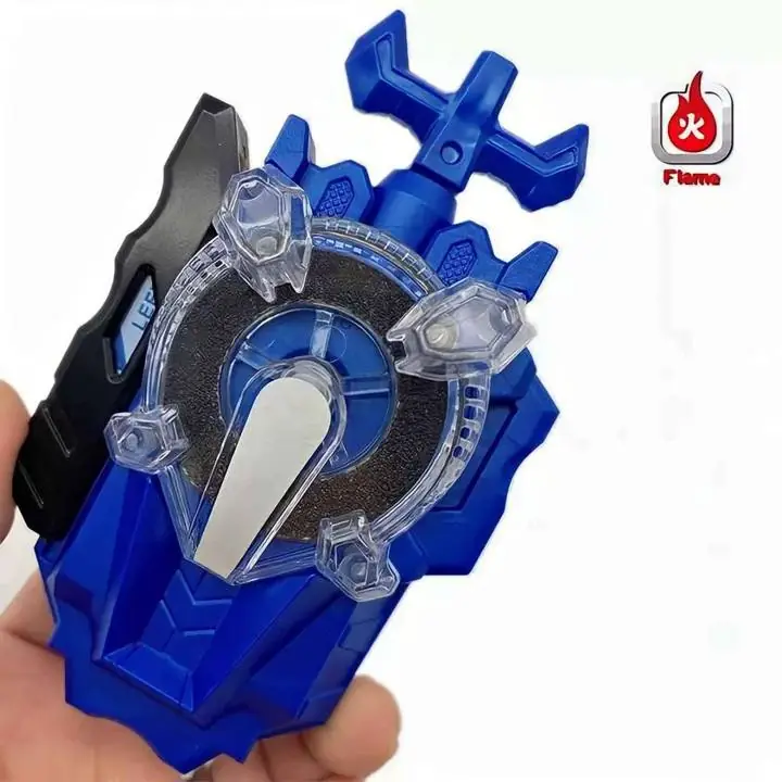 Lanzador Beyblade Burst Sparking Launcher String (Right) Derecha Azul de Hilo Superking