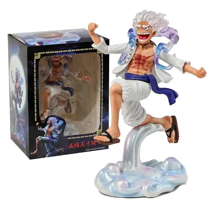 Luffy Gear 5 Figura 18cm en Caja Anime One Piece L1985