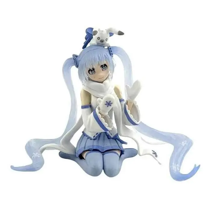 Hatsune Miku (Snow Miku Sky Town 10th Anniversary Version) Figura 11.8cm en Bolsa Anime M5335