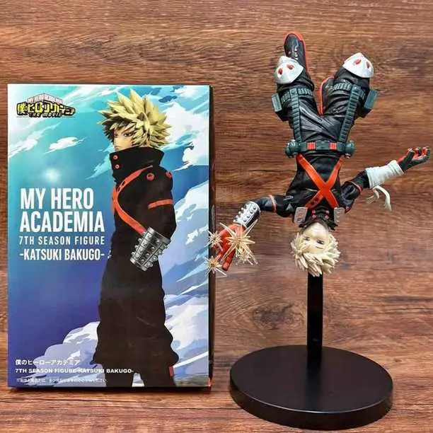 Figura de Acción Bakugo Katsuki 7th Season 22cm con Caja Anime Hero Academia H5118