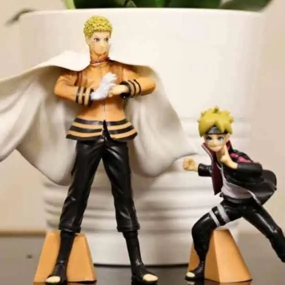 Naruto & Boruto Set X 2 Figuras 11-17cm en Bolsa Anime N8405