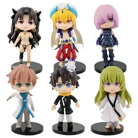 FATE / grand order – Set x6 Figuras 9 cm – con Bolsa A1789