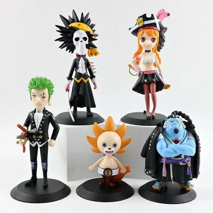One Piece Set X 5 Figuras 18cm en Bolsa Anime Zoro Nami L2000