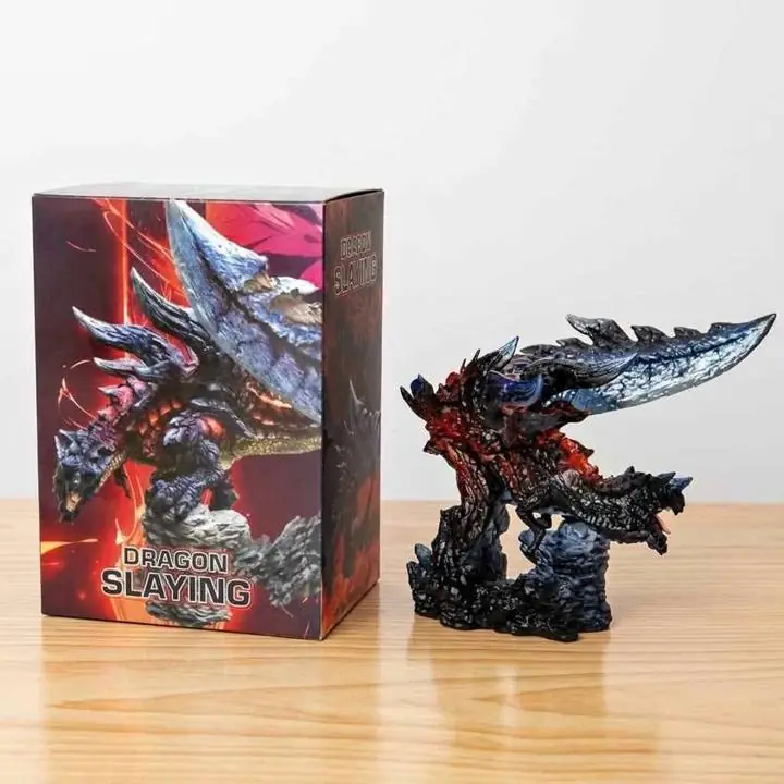 Glavenus (Dinovaldo) Figura 8cm en Caja Videojuego Monster Hunter A5387