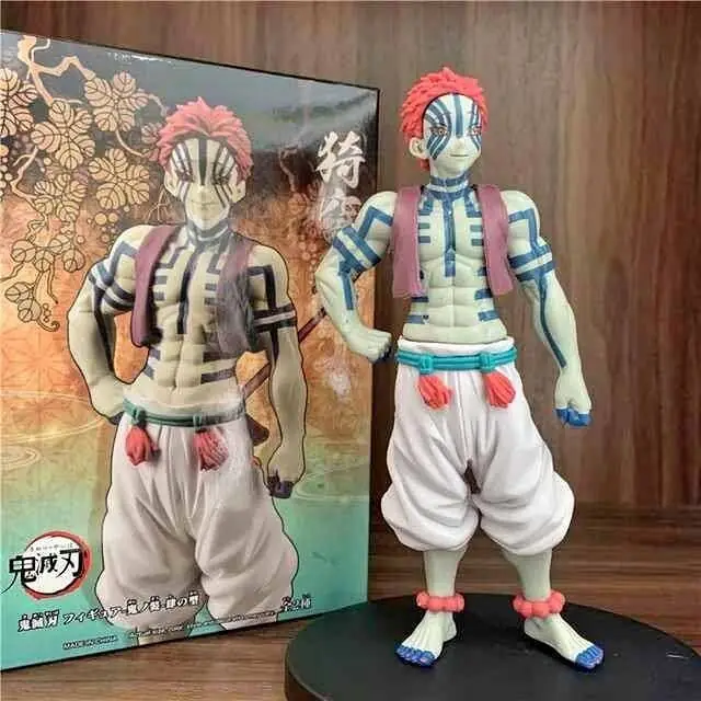 Akaza - Kizuki Luna Superior Tres Figura 16cm en Caja Anime Demon Slayer K1632