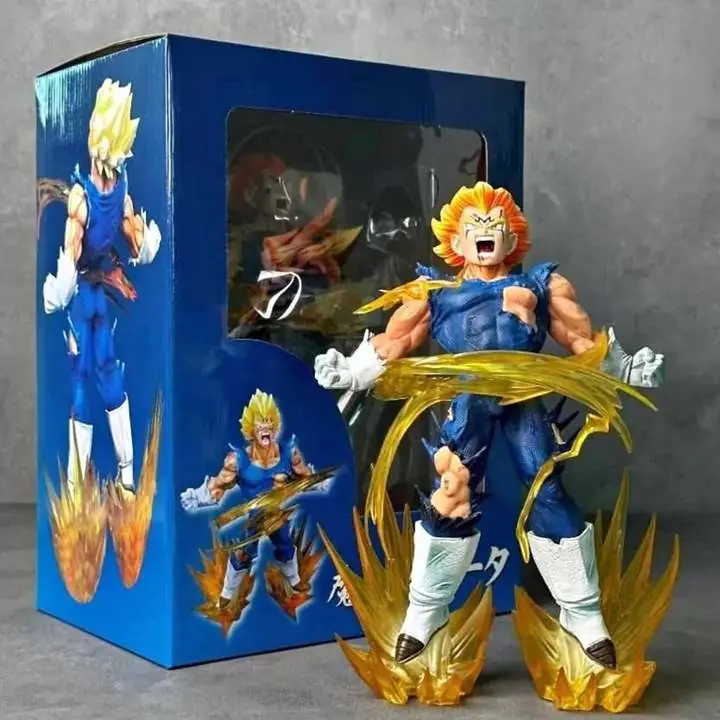 Majin Vegeta Explosión Final Figura 26cm en Caja Anime Dragon Ball Z D4293