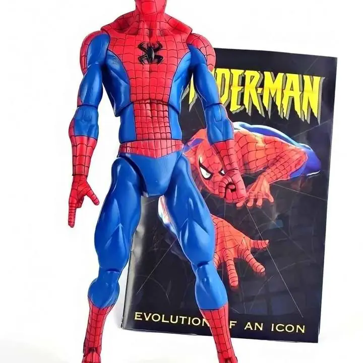 Spiderman Figura 30cm con historieta en Bolsa Marvel icons Superhéroes MV016
