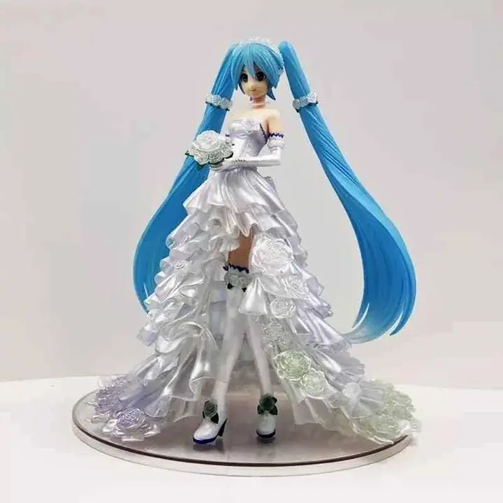 Hatsune Miku Figura 20cm en Bolsa Vestido de Novia Ver. Anime M1343