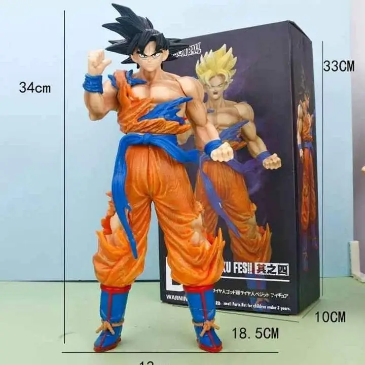 Son Goku Figura 34cm Fes! en Caja Anime Dragon Ball Z D2177
