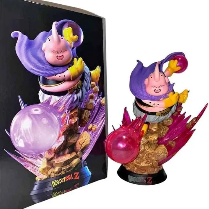 Majin Buu Gordo Figura con Luz 21cm en Caja Anime Dragon Ball Z D3347
