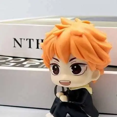 Figura Anime Haikyuu Shoyo Hinata Look Up en Bolsa 10cm A5298