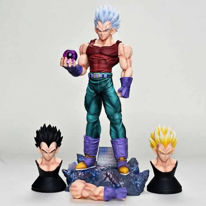 Vegeta Baby Cabeza Extra SSJ-Brazo Extra+Esfera Figura 31cm e/Caja Anime Dragon Ball GT D5225